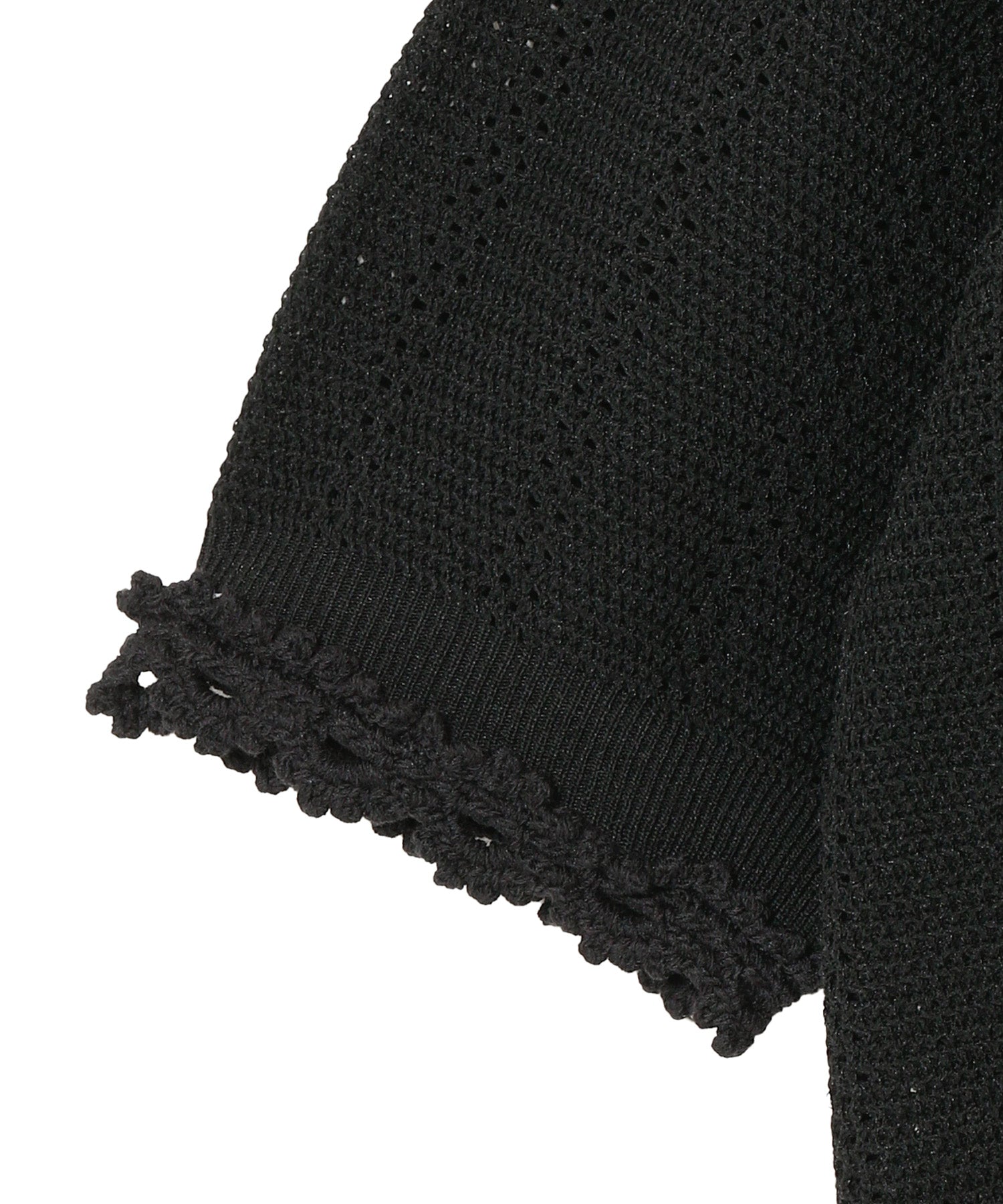 MESH LACE KNIT CARDIGAN