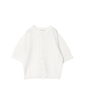 MESH LACE KNIT CARDIGAN