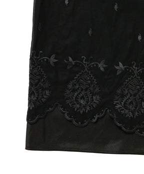 LACE APRON SKIRT