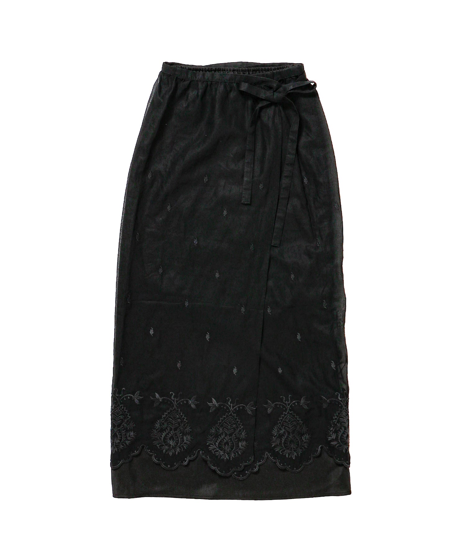 LACE APRON SKIRT