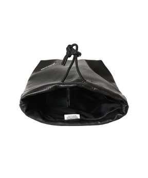 LEATHER DRAWSTRING BAG