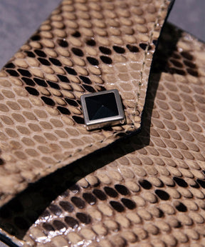 PYTHON LEATHER PORTABLE ASHTRAY - WACKO MARIA (ワコマリア) - goods