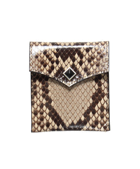 PYTHON LEATHER PORTABLE ASHTRAY