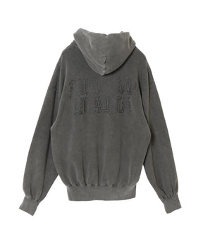 WASHED HEAVY WEIGHT HOODED SWEAT SHIRT