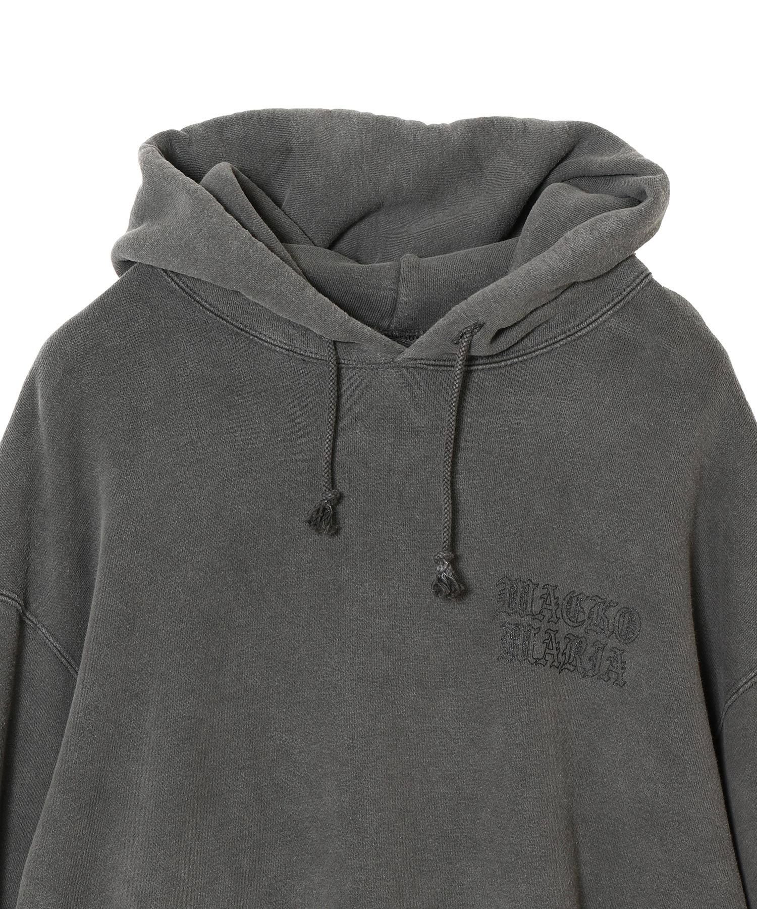WASHED HEAVY WEIGHT HOODED SWEAT SHIRT