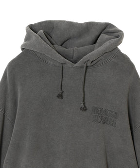 WASHED HEAVY WEIGHT HOODED SWEAT SHIRT