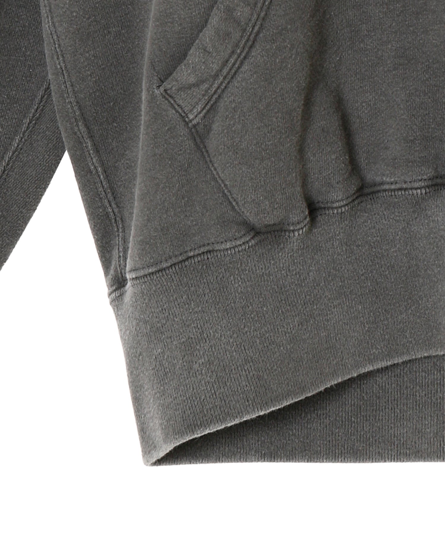 WASHED HEAVY WEIGHT HOODED SWEAT SHIRT