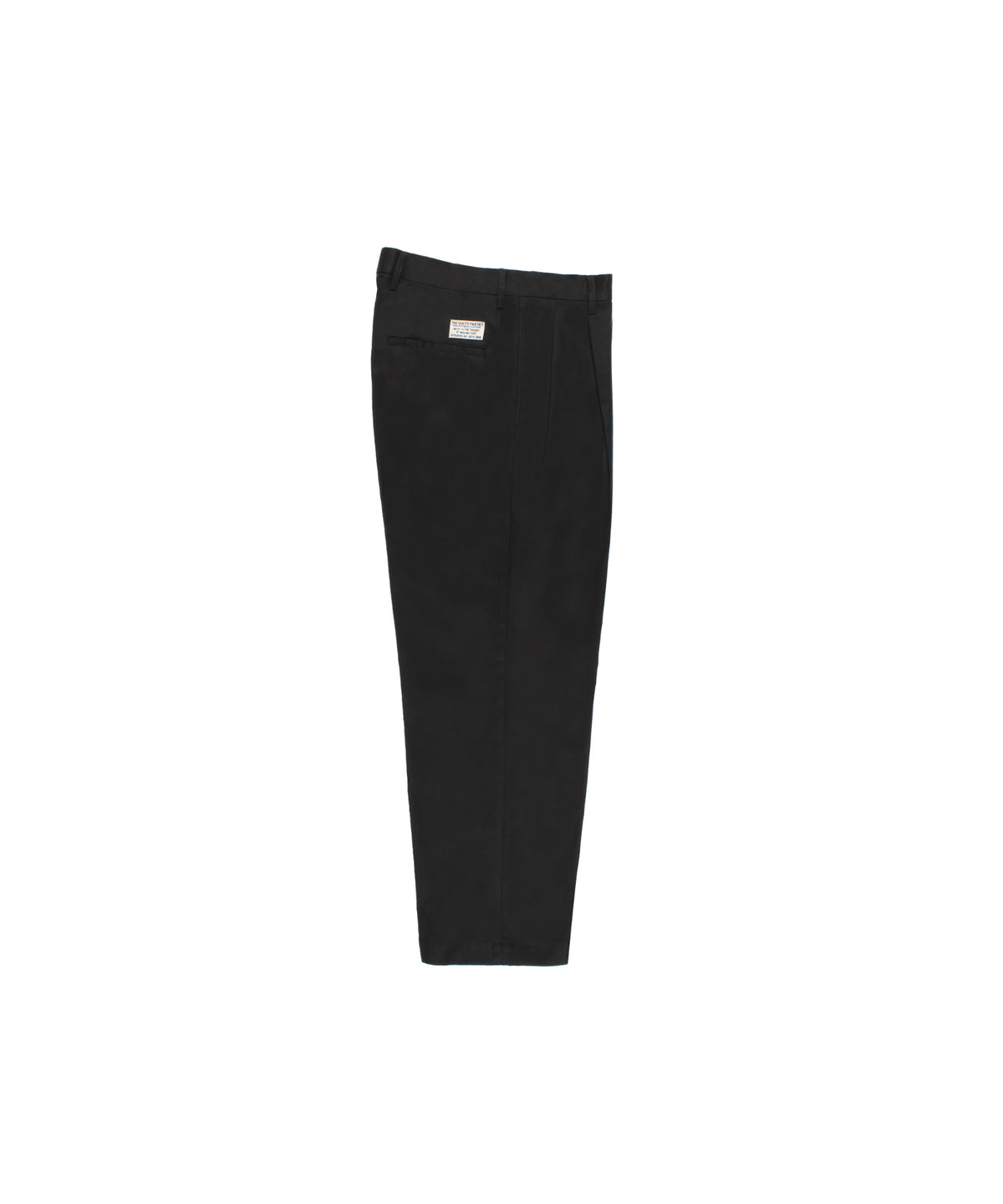 DOUBLE PLEATED CHINO TROUSERS