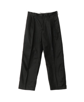 DOUBLE PLEATED CHINO TROUSERS