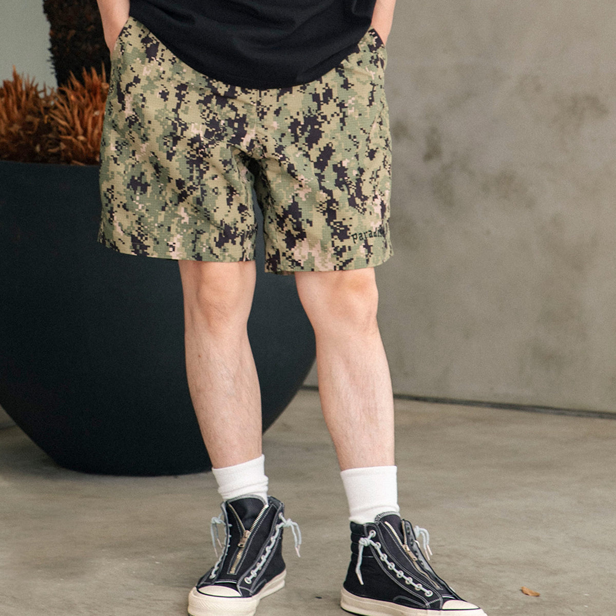 DIGITAL CAMO ARMY SHORTS - WACKO MARIA (ワコマリア) - bottom