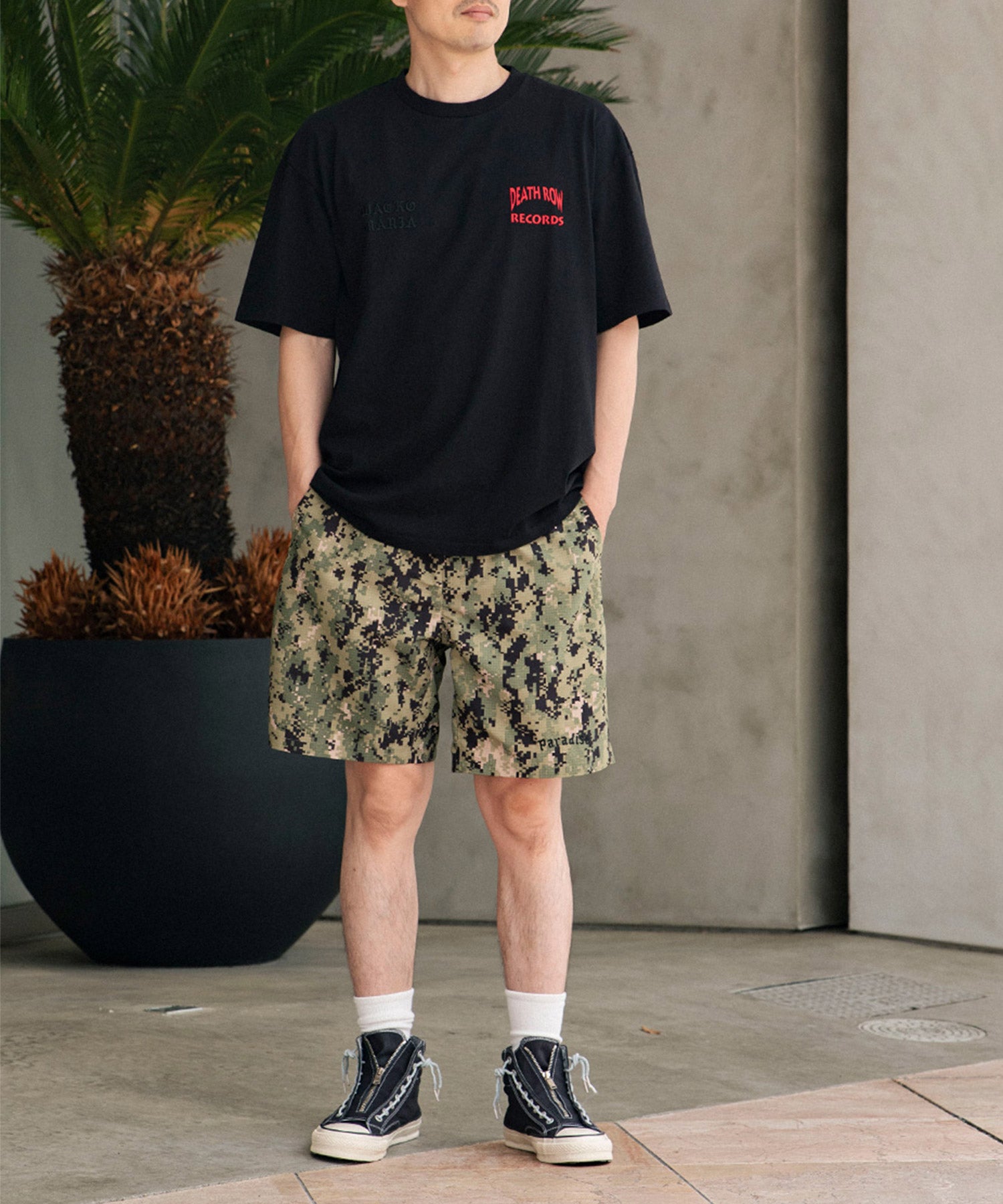 DIGITAL CAMO ARMY SHORTS - WACKO MARIA (ワコマリア) - bottom