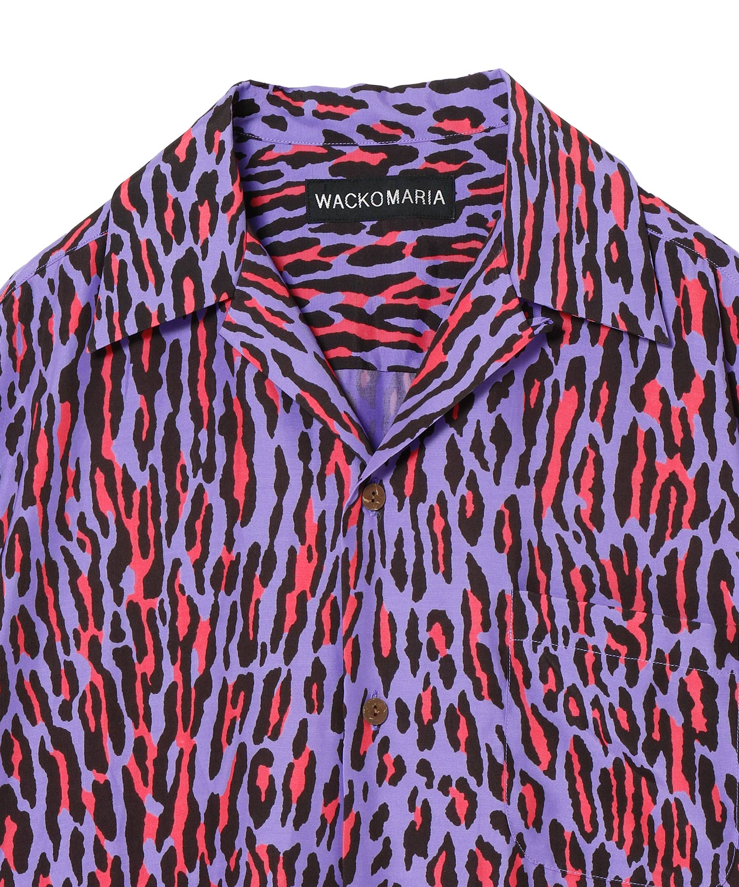LEOPARD HAWAIIAN SHIRT - WACKO MARIA (ワコマリア) - tops (トップス