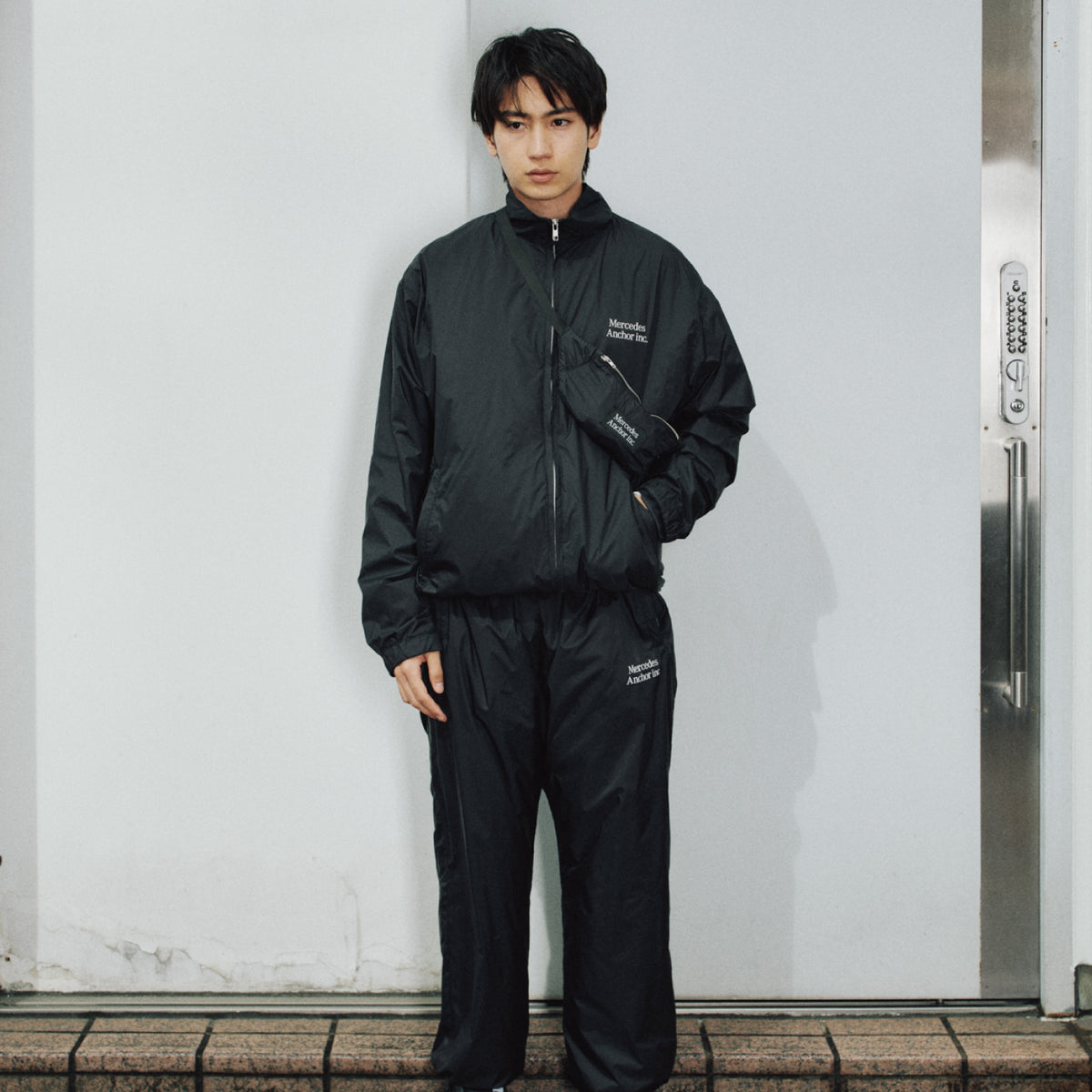 LIGHT WEIGHT NYLON TRACK PANTS - ANCHOR INC. (アンカーインク