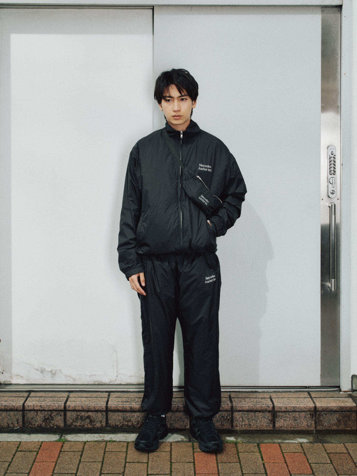 LIGHT WEIGHT NYLON TRACK JACKET
