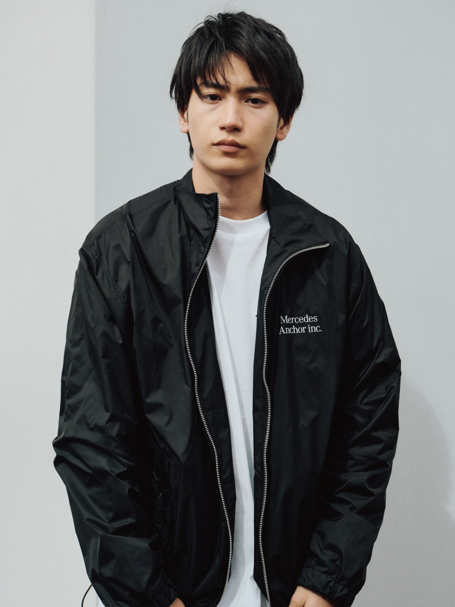 LIGHT WEIGHT NYLON TRACK JACKET
