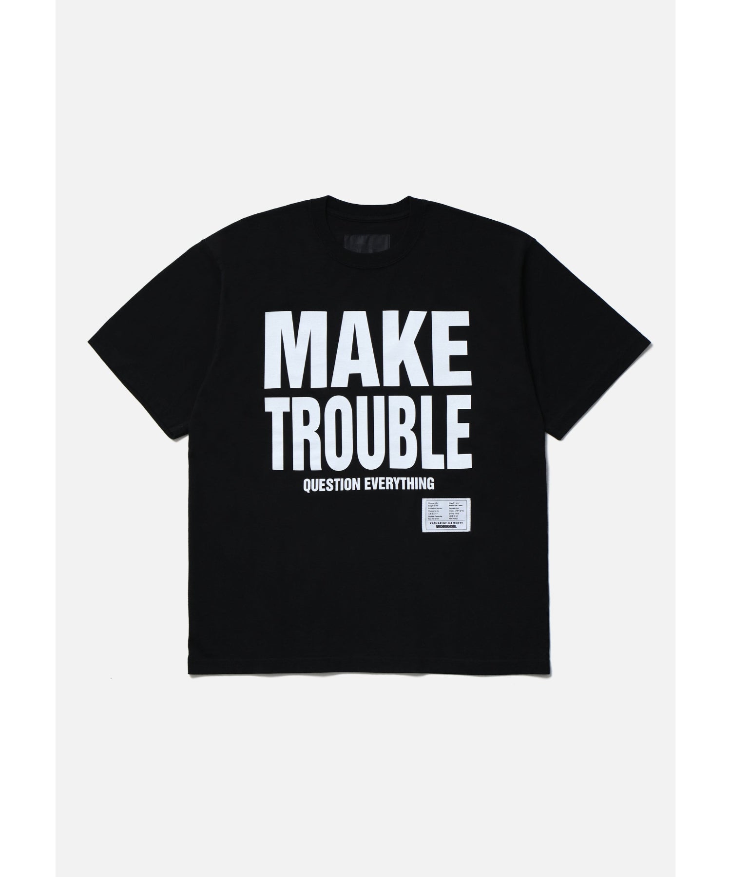 NH X KATHARINE HAMNETT . CREWNECK SS-2