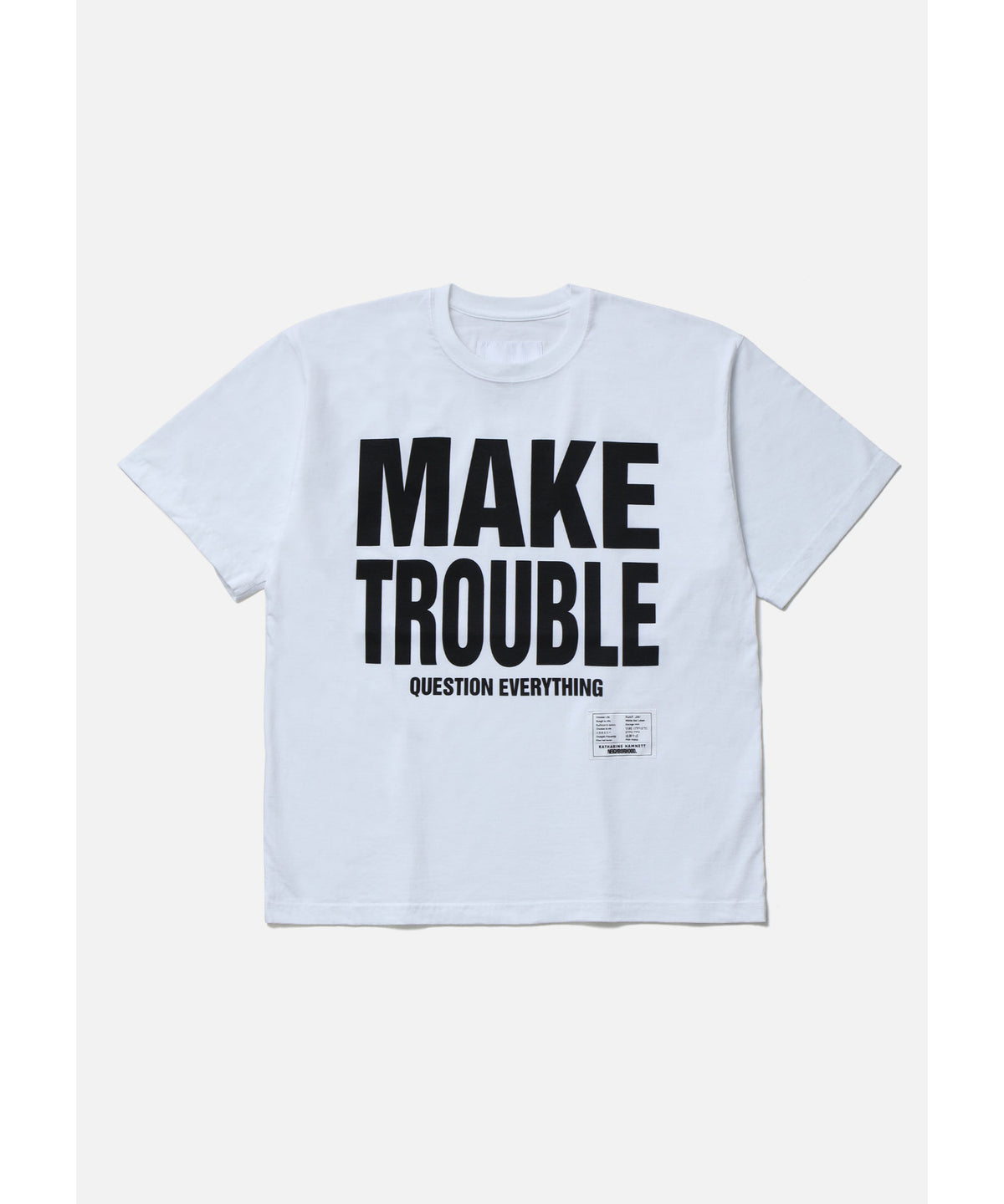 NH X KATHARINE HAMNETT . CREWNECK SS-2