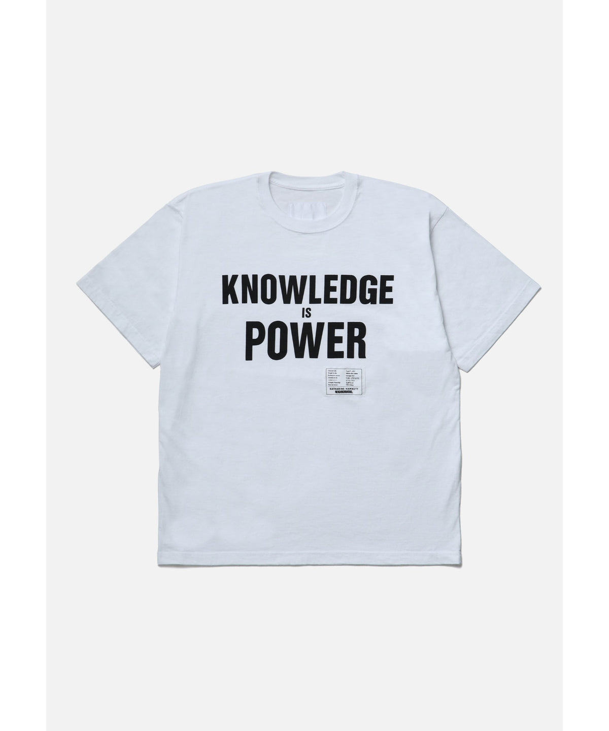 NH X KATHARINE HAMNETT . CREWNECK SS-4