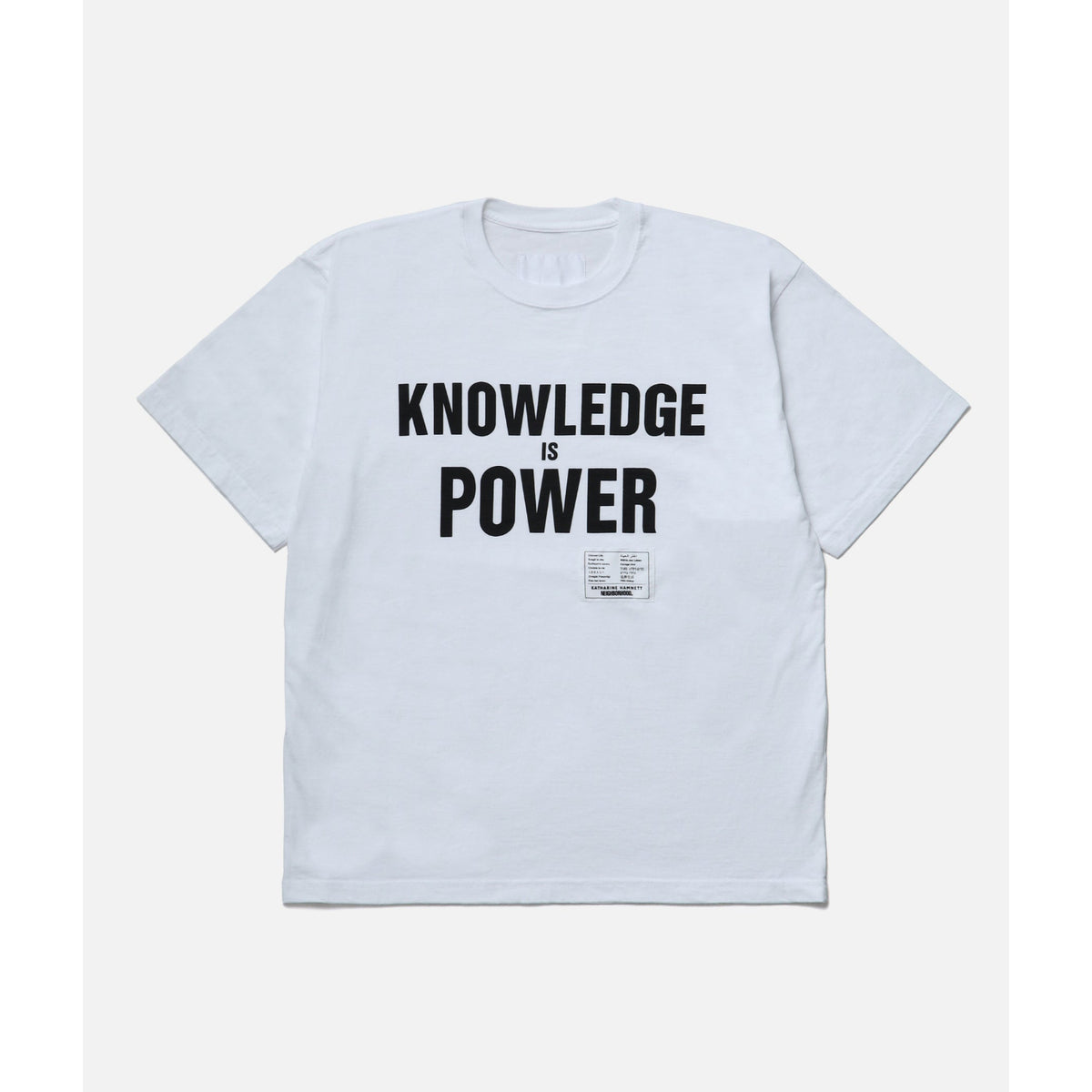 NH X KATHARINE HAMNETT . CREWNECK SS-4 - NEIGHBORHOOD