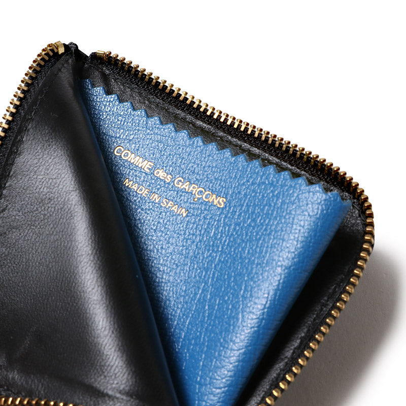 L字型zip財布(カラーインサイド) - Wallet COMME des GARCONS