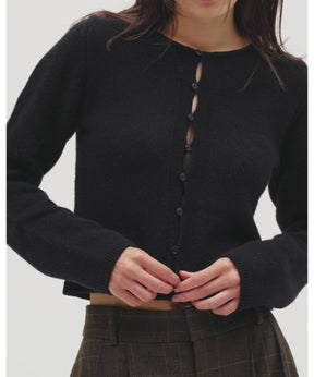 Cashmere Compact Cardigan