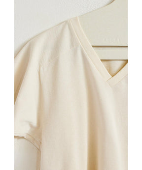 BD CUT SQUARE SLEEVE TEE