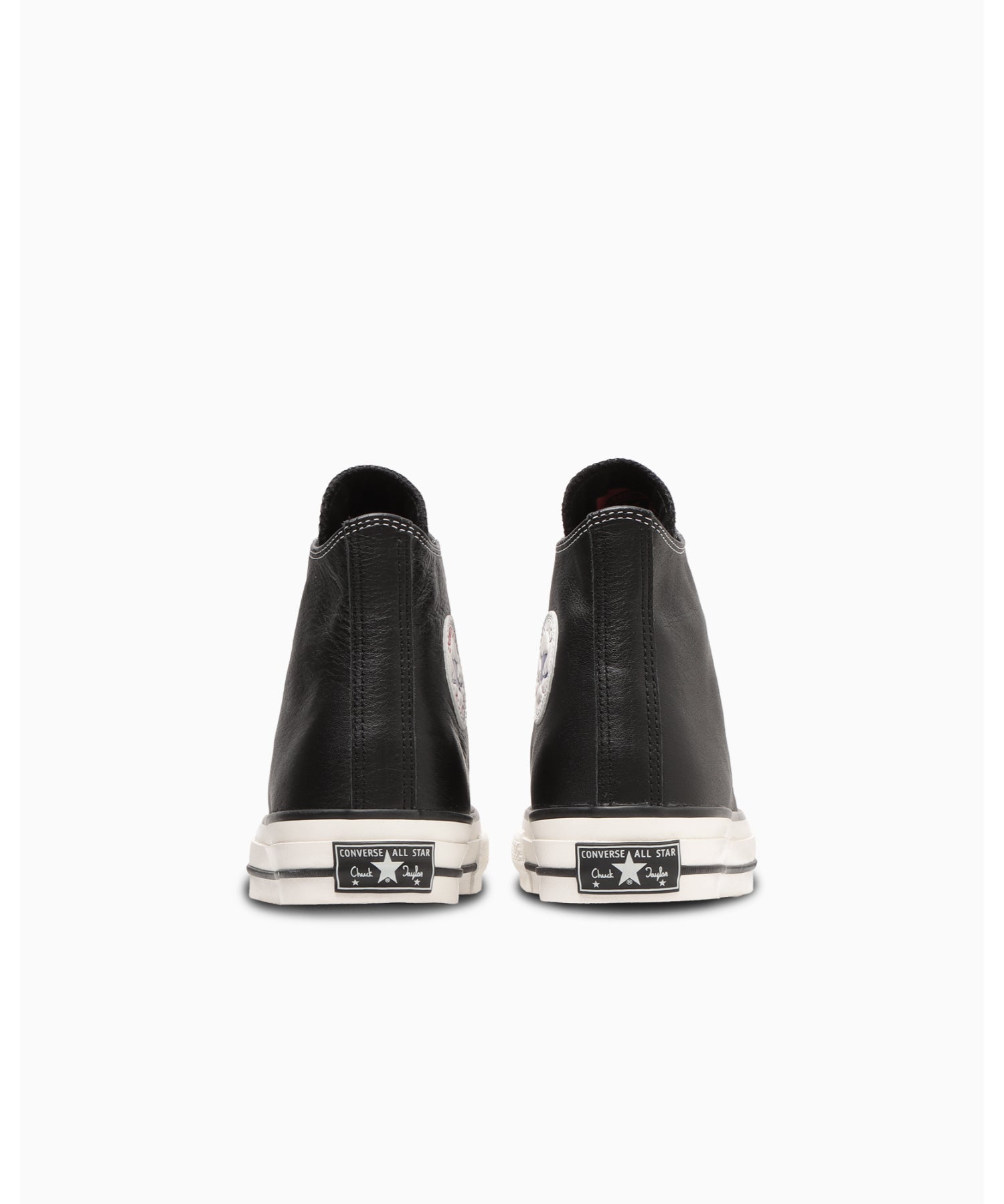 CHUCK TAYLOR LEATHER HI BLACK