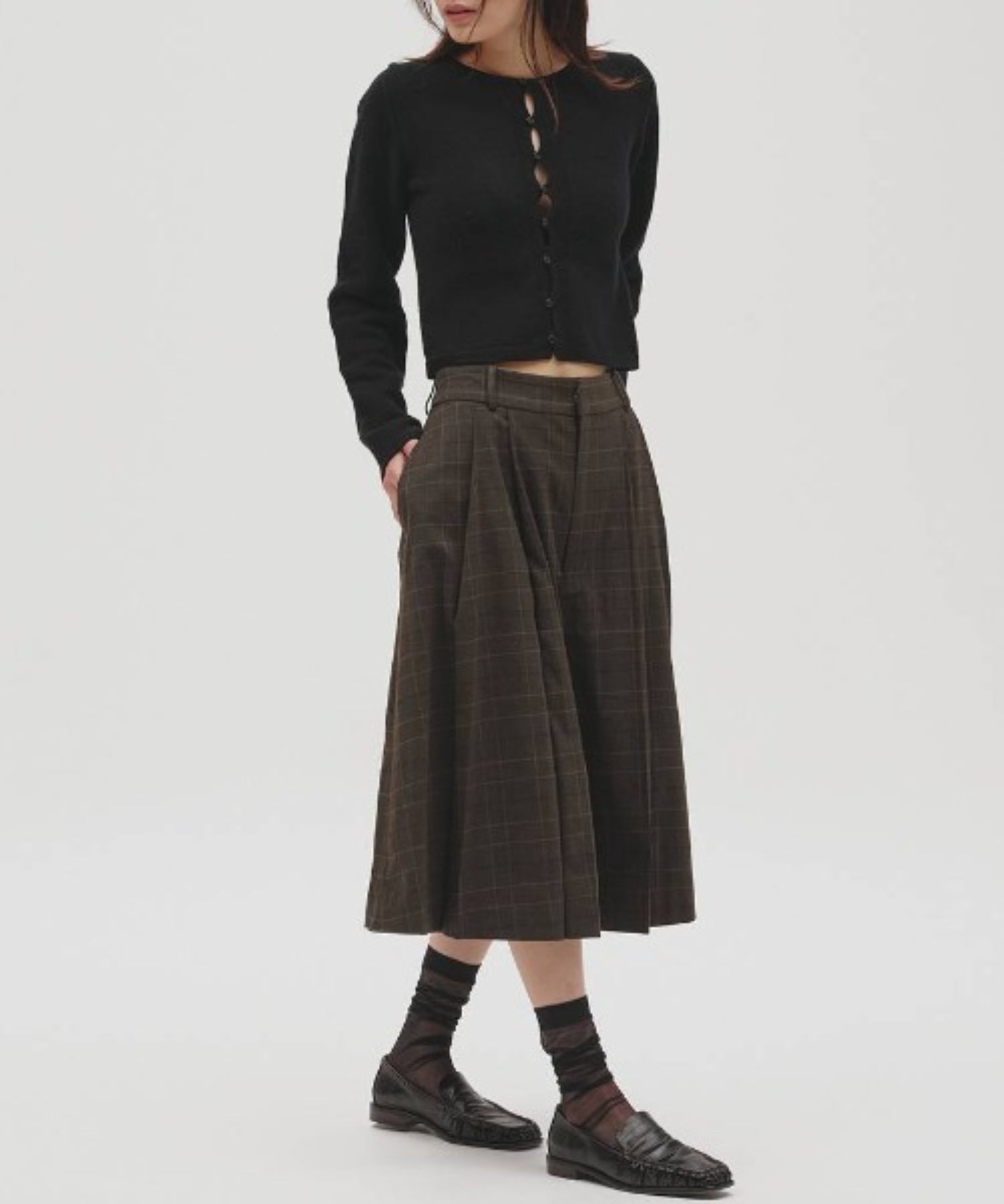 Cashmere Compact Cardigan