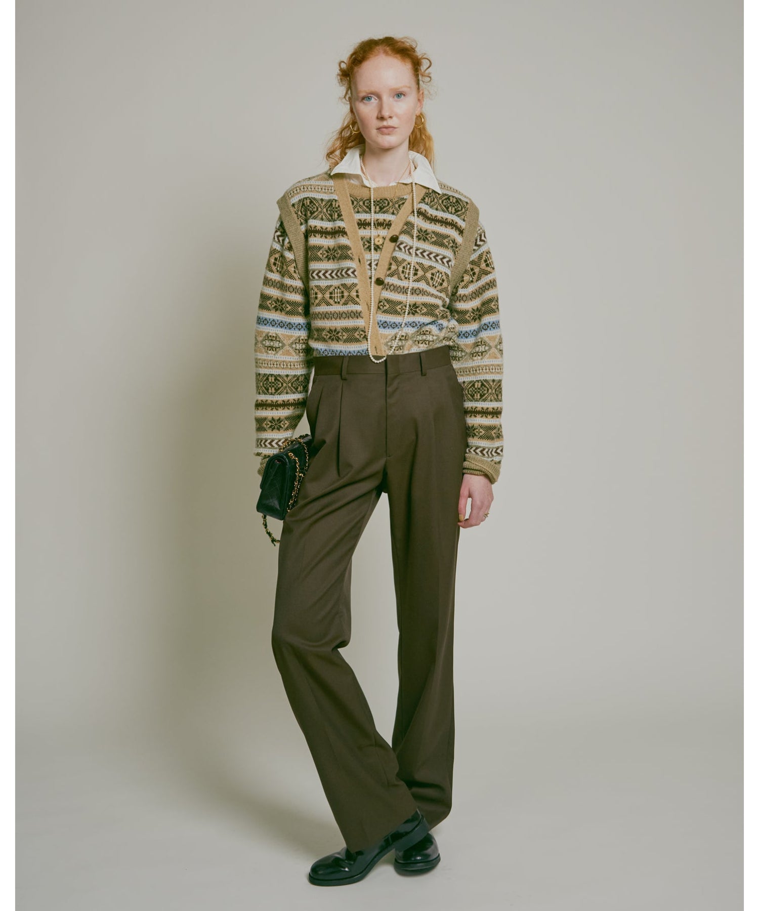 WASHABLE WOOL CHRYSLER PANTS
