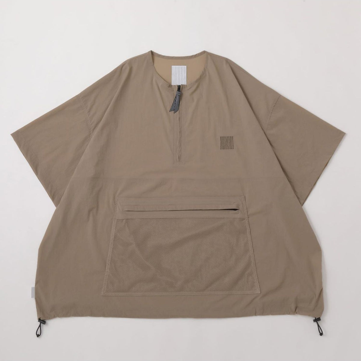 HALF ZIP NYLON SHIRT - S.F.C (Stripes For Creative) (エスエフシー