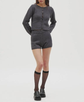 Cashmere Compact Cardigan