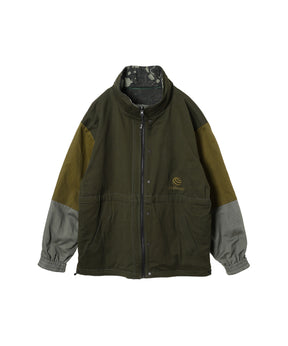 Reversible GEO Mapping Parka Jacket