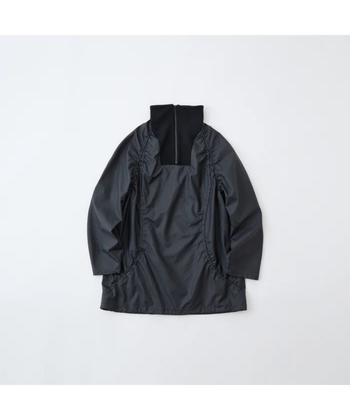 SYNTHETIC LEATHER PULLOVER