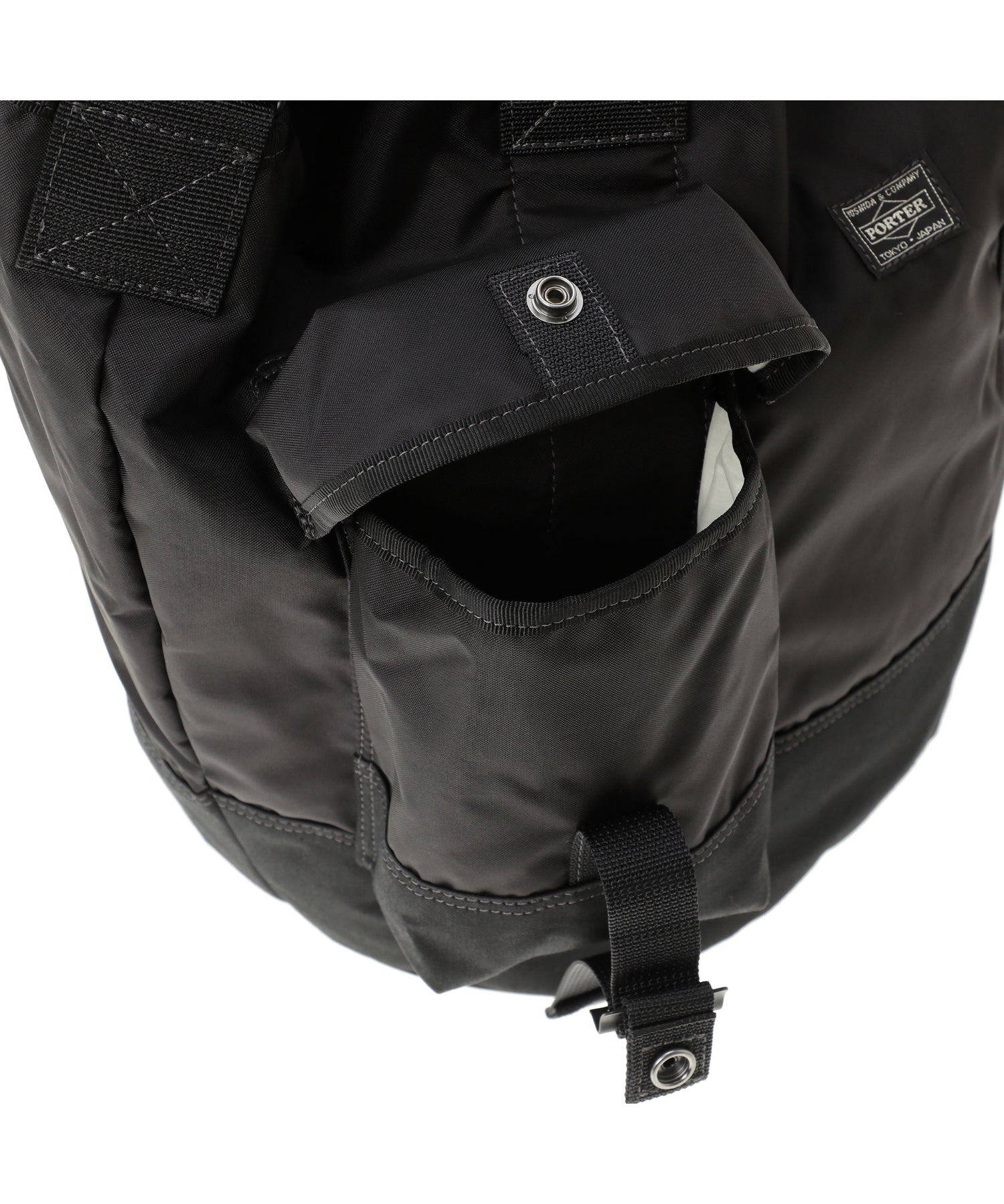 2WAY BUCKET TOTE with POUCHES