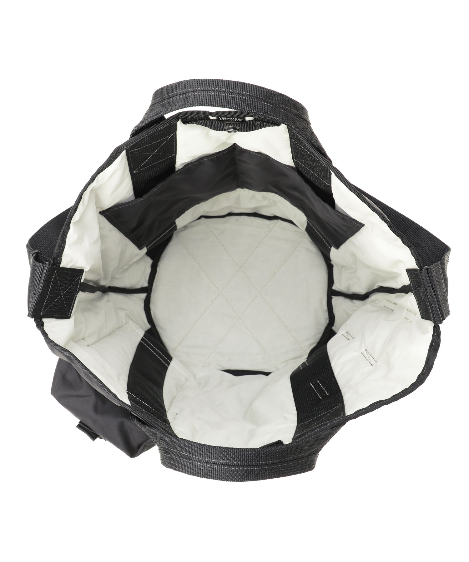 2WAY BUCKET TOTE with POUCHES