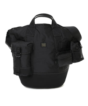 2WAY BUCKET TOTE with POUCHES