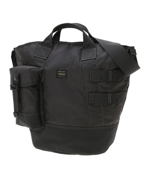 2WAY BUCKET TOTE with POUCHES