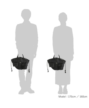 SCARF TOTE with POUCHES