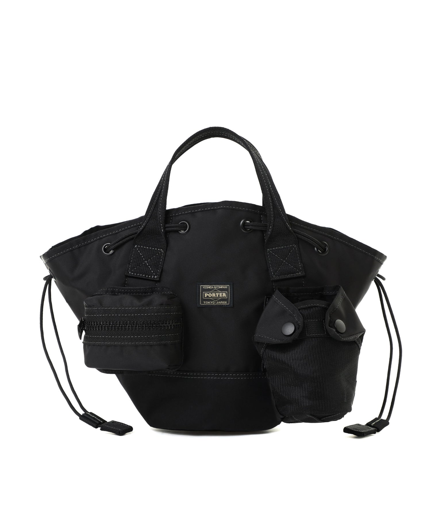 SCARF TOTE with POUCHES