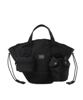 SCARF TOTE with POUCHES