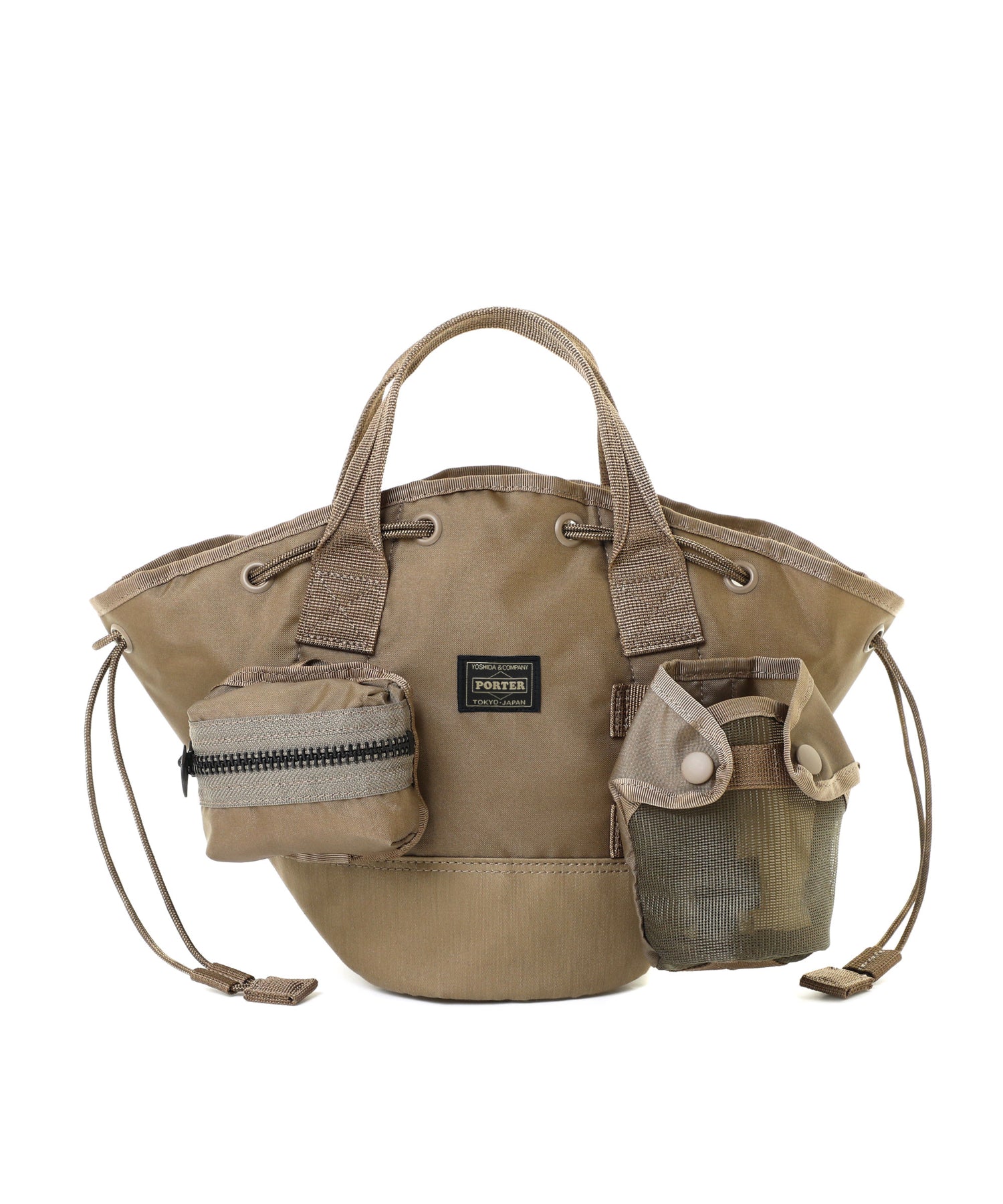 SCARF TOTE with POUCHES