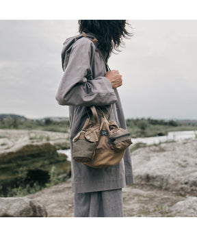 SCARF TOTE with POUCHES