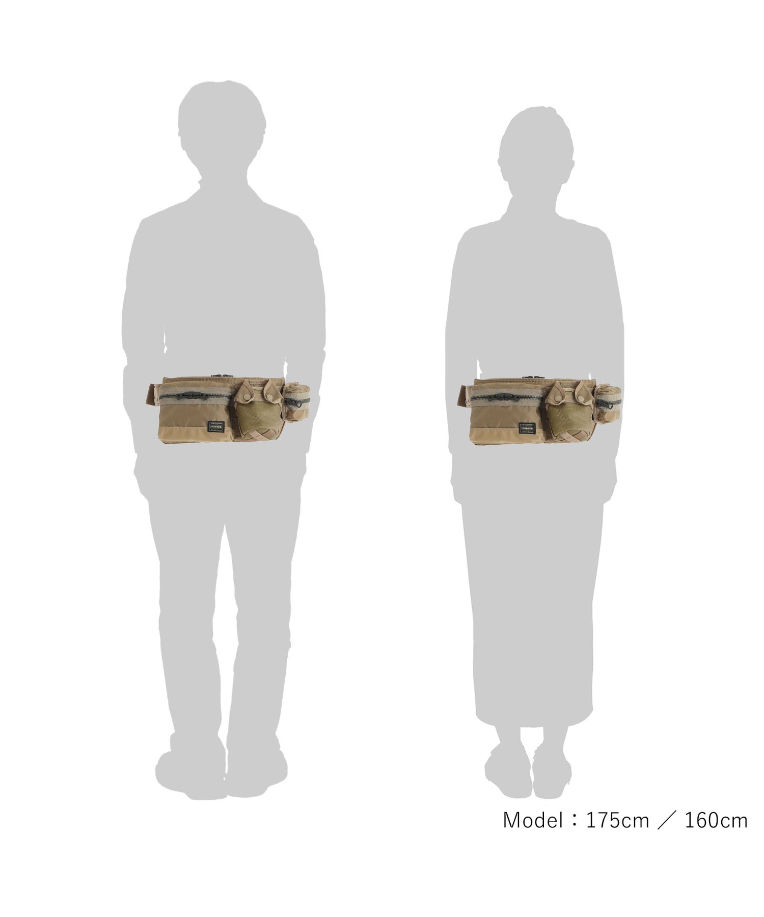 WAIST BAG with POUCHES