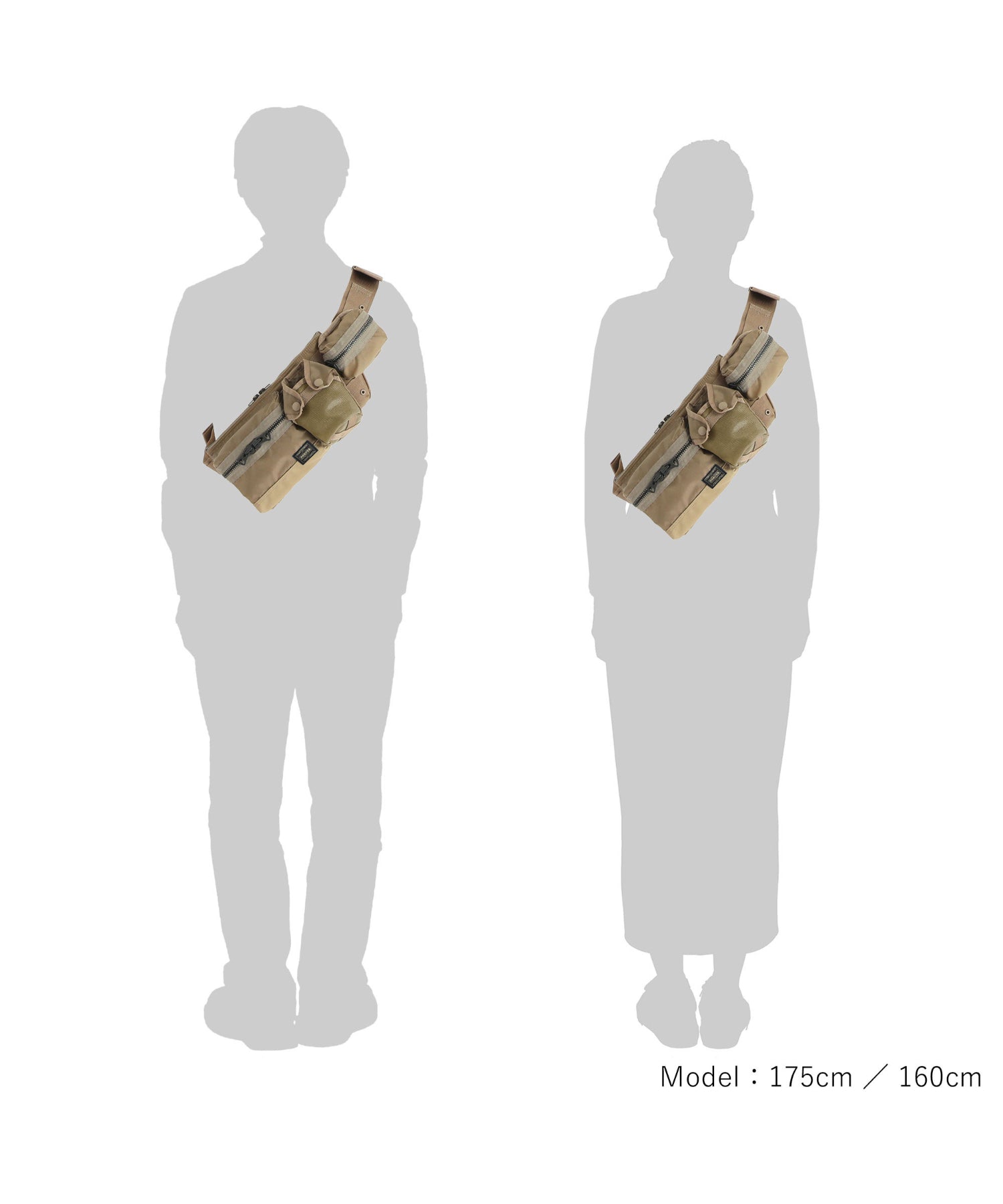 WAIST BAG with POUCHES