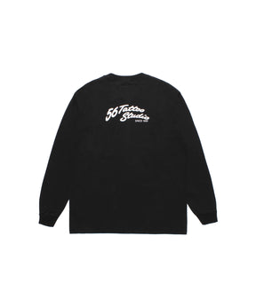 56 TATTOO STUDIO / WASHED HEAVY WEIGHT LONG SLEEVE T-SHIRT
