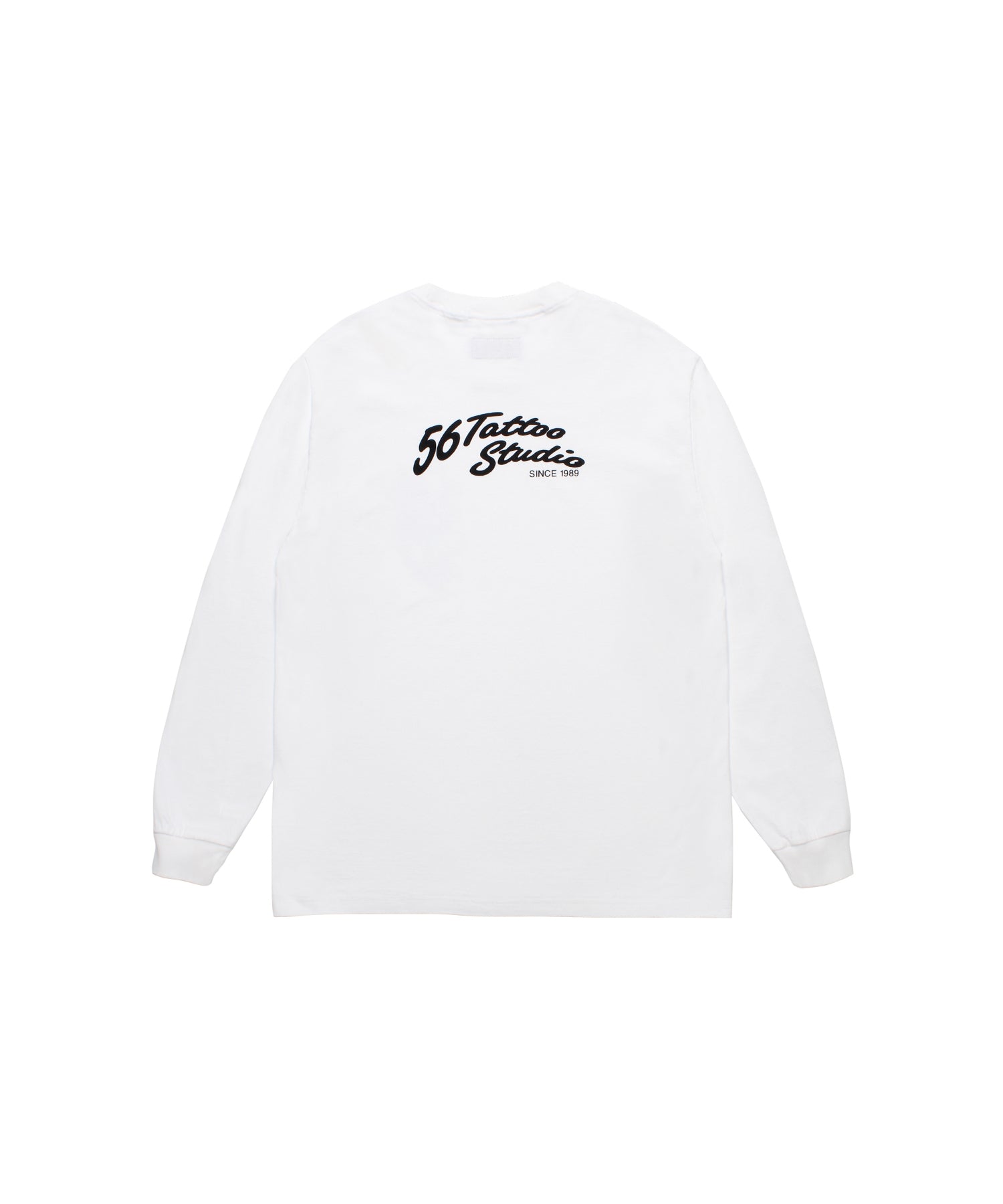56 TATTOO STUDIO / WASHED HEAVY WEIGHT LONG SLEEVE T-SHIRT
