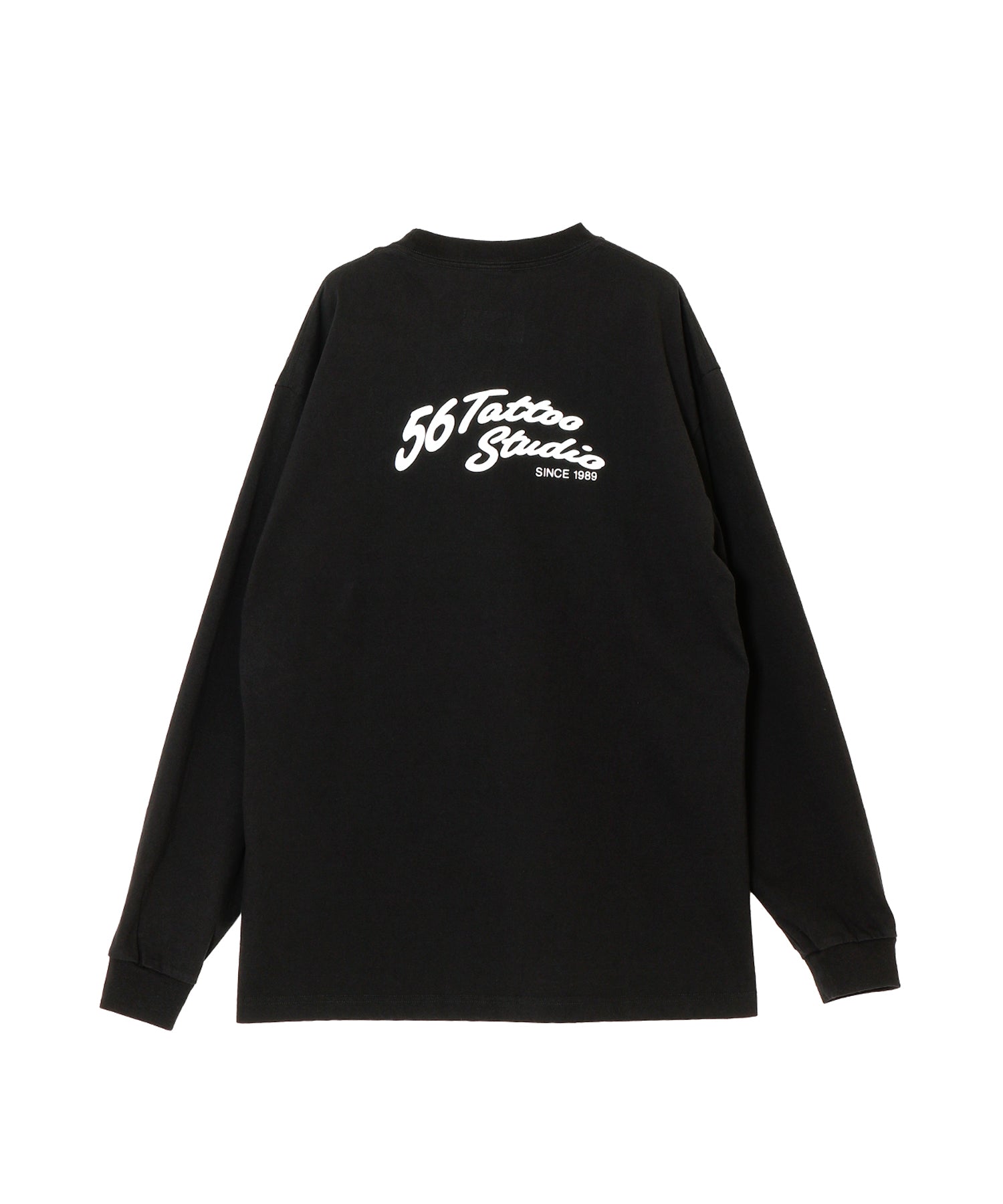 56 TATTOO STUDIO / WASHED HEAVY WEIGHT LONG SLEEVE T-SHIRT