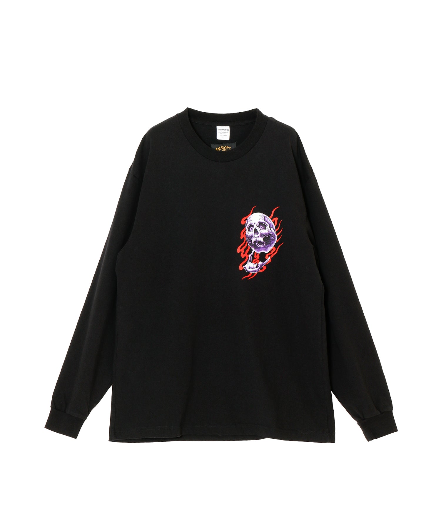 56 TATTOO STUDIO / WASHED HEAVY WEIGHT LONG SLEEVE T-SHIRT