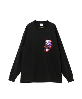 56 TATTOO STUDIO / WASHED HEAVY WEIGHT LONG SLEEVE T-SHIRT