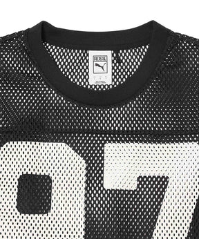 PUMA x ROSE RELAXED MESH TOP